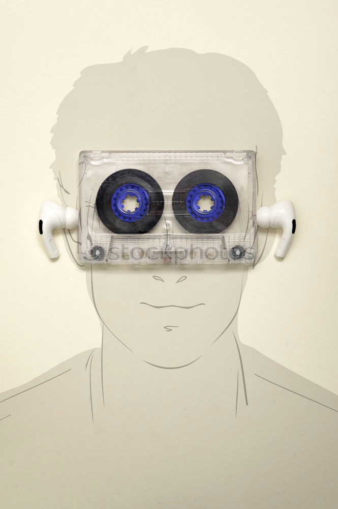 Similar – Image, Stock Photo young woman looks through binoculars