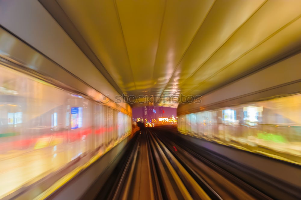 Similar – waiting for a train