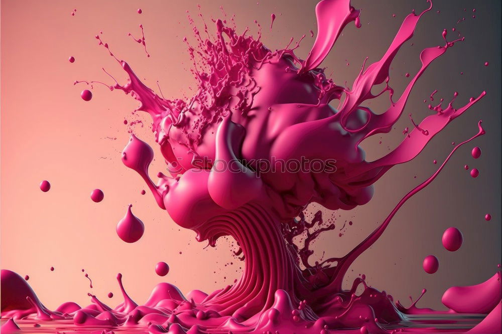 Similar – Confetti battle in pink