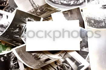 Similar – Image, Stock Photo Printed photos on table