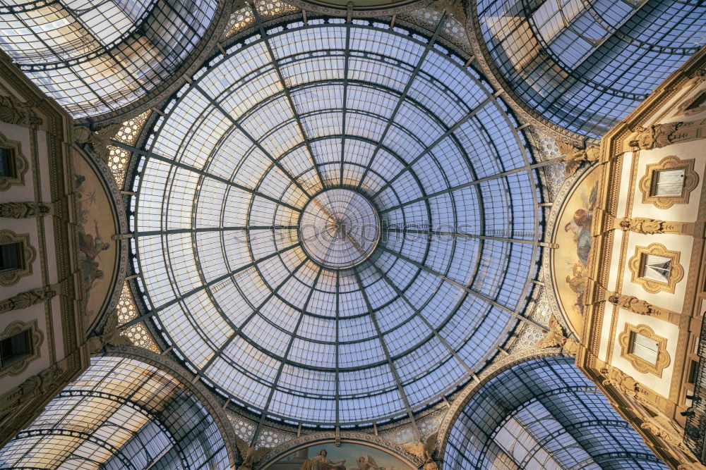 Similar – Dome in Galleria Vittorio Emanuele, Milan, Italy