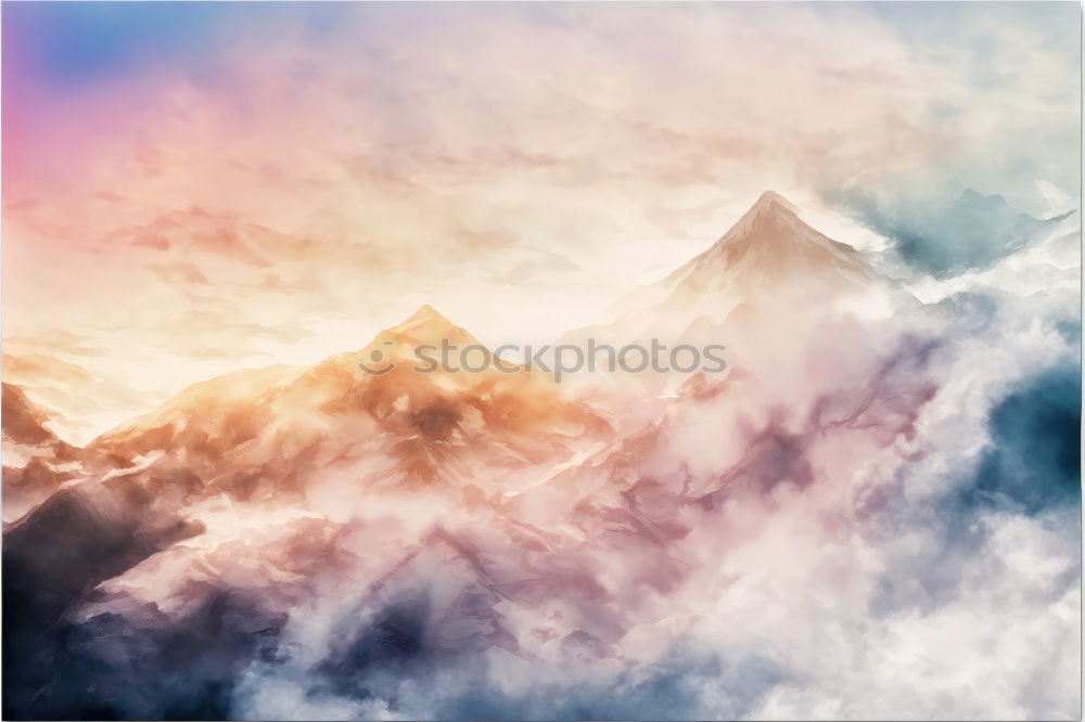 Similar – Image, Stock Photo sunny mountains