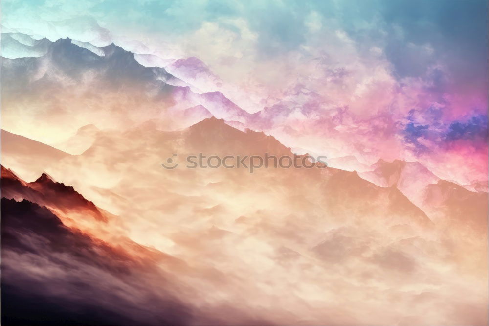 Similar – Image, Stock Photo godrays Mountain Water