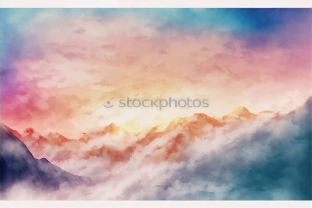 Similar – Image, Stock Photo sunny mountains