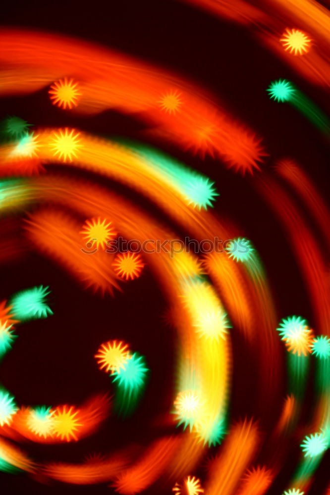 Similar – Blurred Christmas lights.