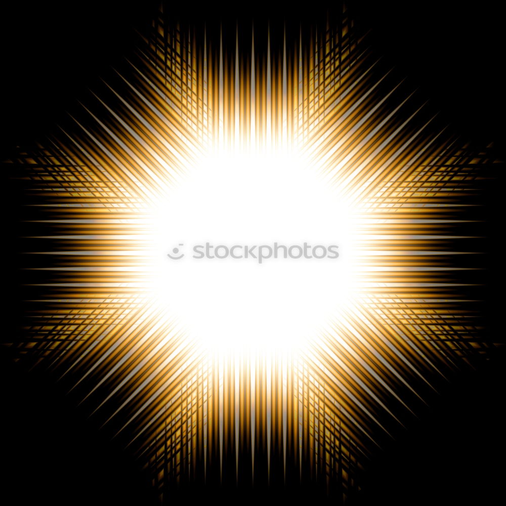 Image, Stock Photo shining star as decoration in front of a black background