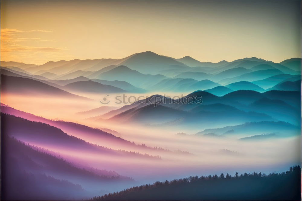 Similar – Image, Stock Photo Blue Mountains