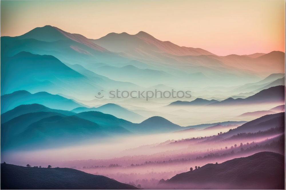 Similar – Image, Stock Photo Blue Mountains