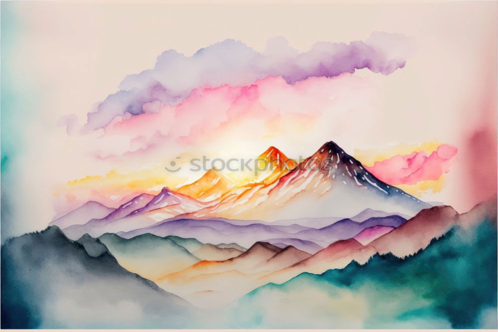 Similar – Image, Stock Photo sunny mountains