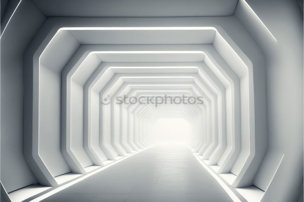 Image, Stock Photo Off through the middle