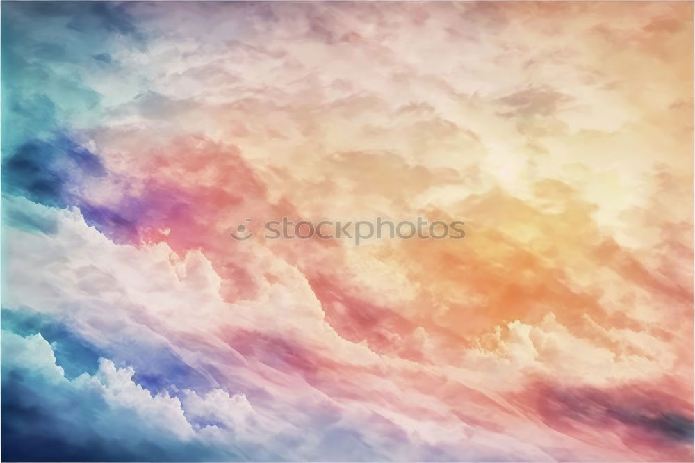 Similar – Cumulus Clouds Sky Sunset