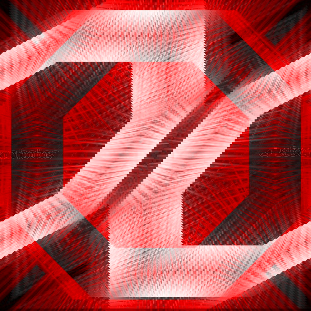 Image, Stock Photo luminarium Red Pattern Art
