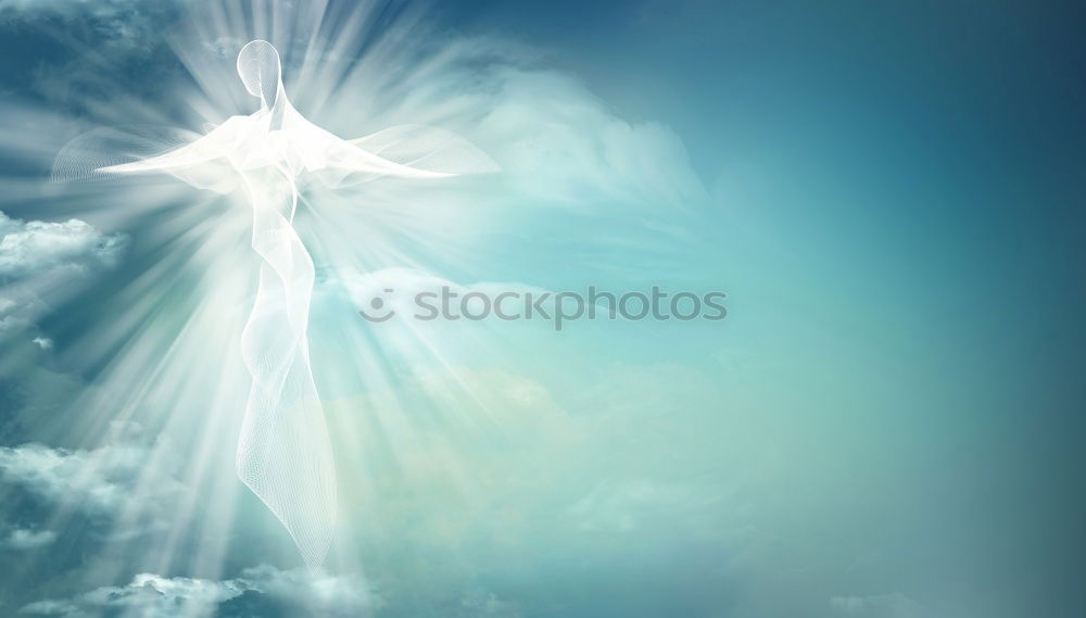 Similar – Image, Stock Photo The Holy Ghost? Back-light