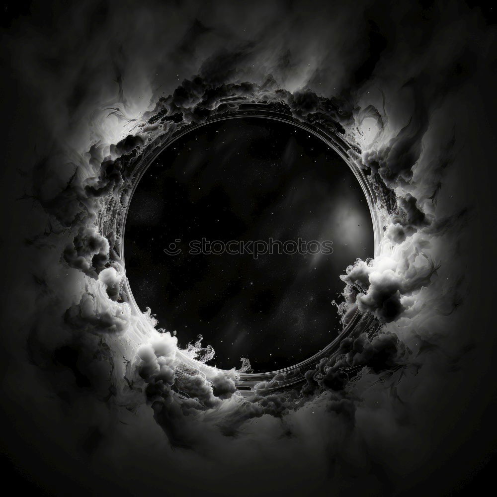 Similar – Image, Stock Photo Universe of a Solar Eclipse