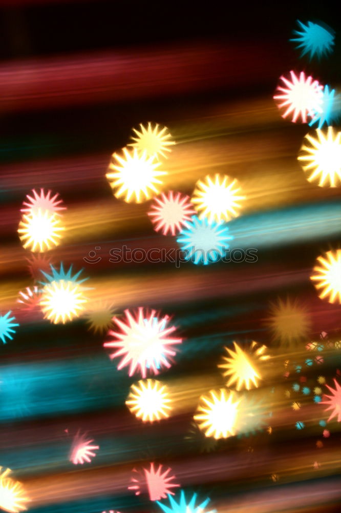 Similar – Blurred Christmas lights.