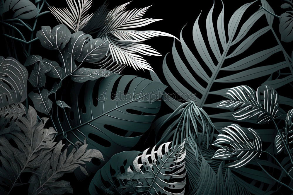 Similar – Image, Stock Photo plant leaves texture Plant
