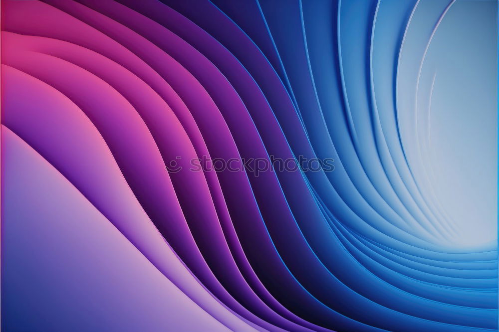 Image, Stock Photo Pink Wave White Across