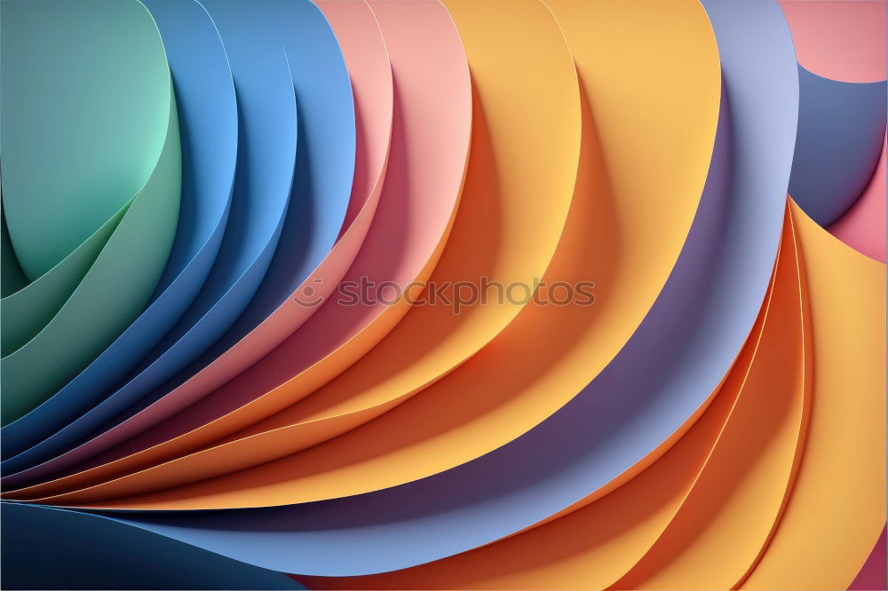 Similar – Image, Stock Photo Vibrant colors palette paper design. Geometric shapes.