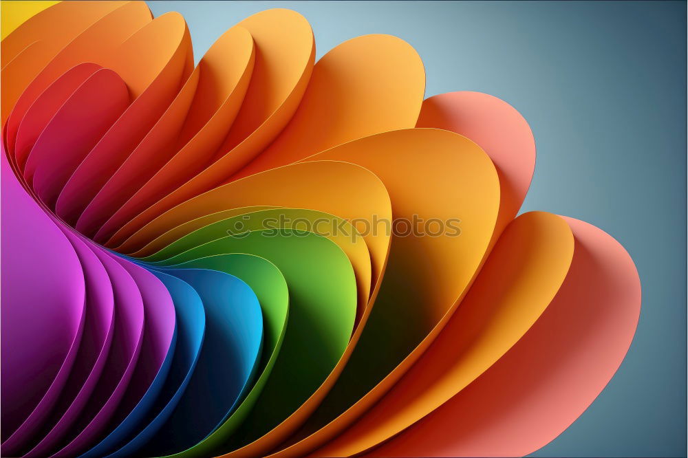 Similar – Image, Stock Photo Vibrant colors palette paper design. Geometric shapes.