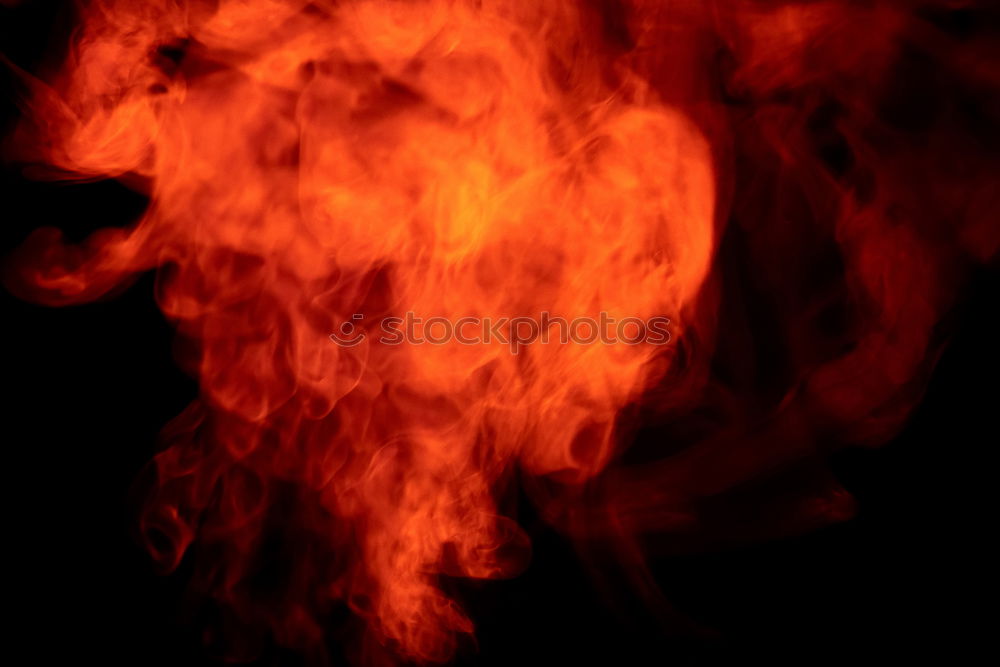 Similar – red fire flame on black background