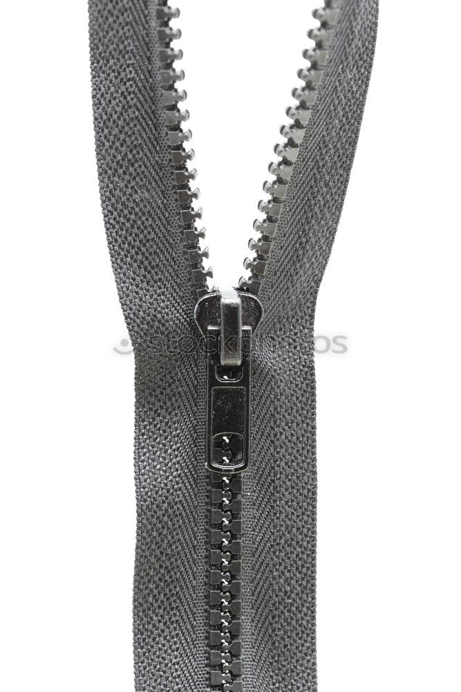 Image, Stock Photo abstract zip in the white