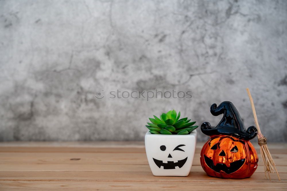 Similar – Image, Stock Photo Close up of Halloween Party drinks and decoration