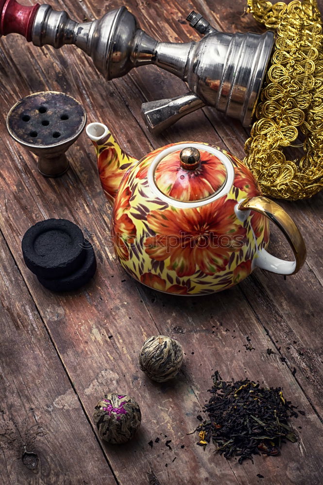 Similar – Image, Stock Photo copper singing bowl and a wooden stick
