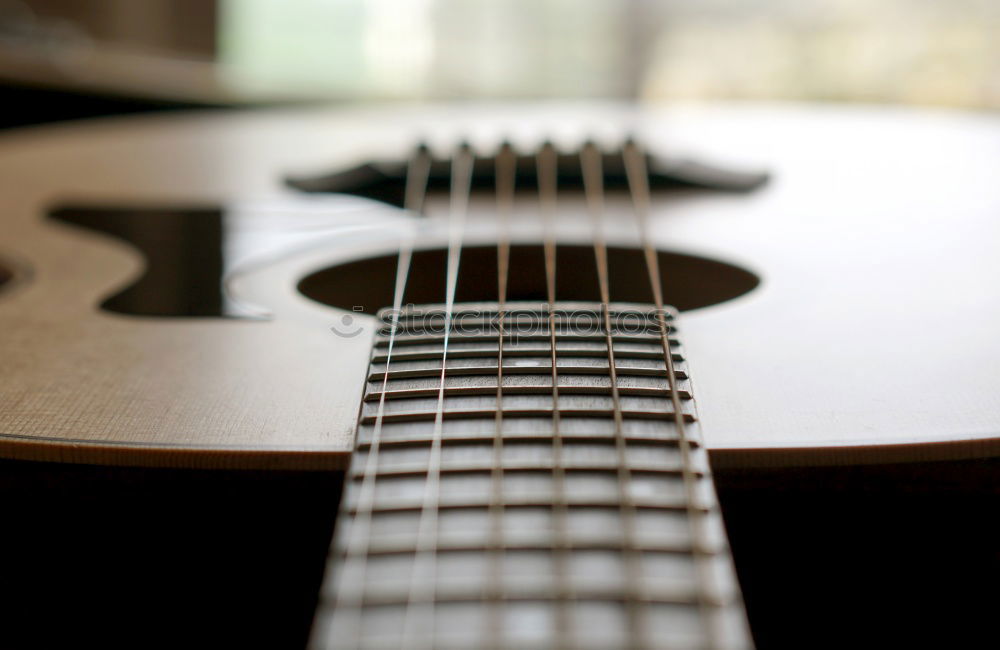 Similar – guitar Guitar Footbridge