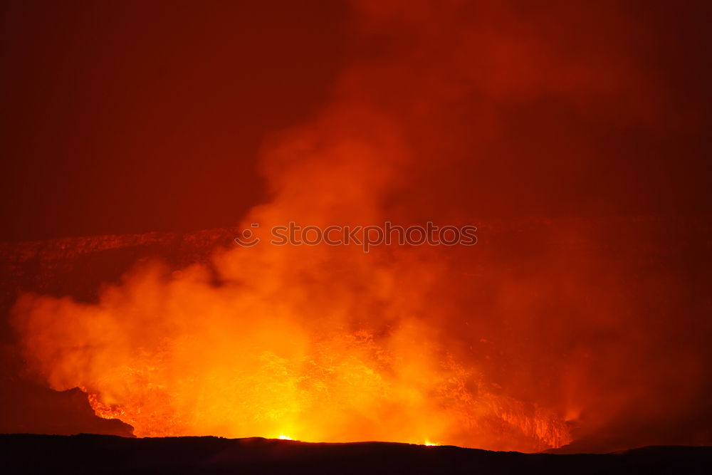 Similar – Image, Stock Photo Forest fire