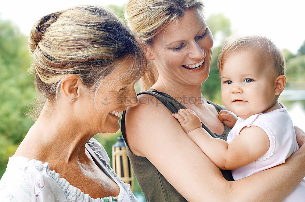 Similar – Image, Stock Photo Mother and her child Woman