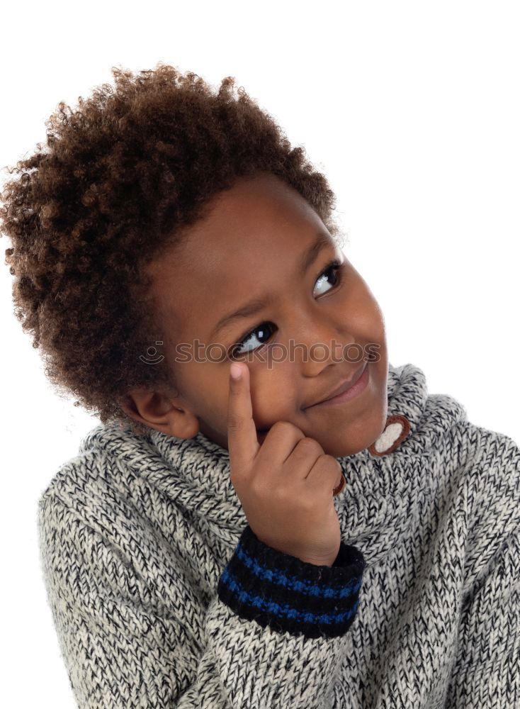 Similar – Image, Stock Photo Surprised colombian child in a park