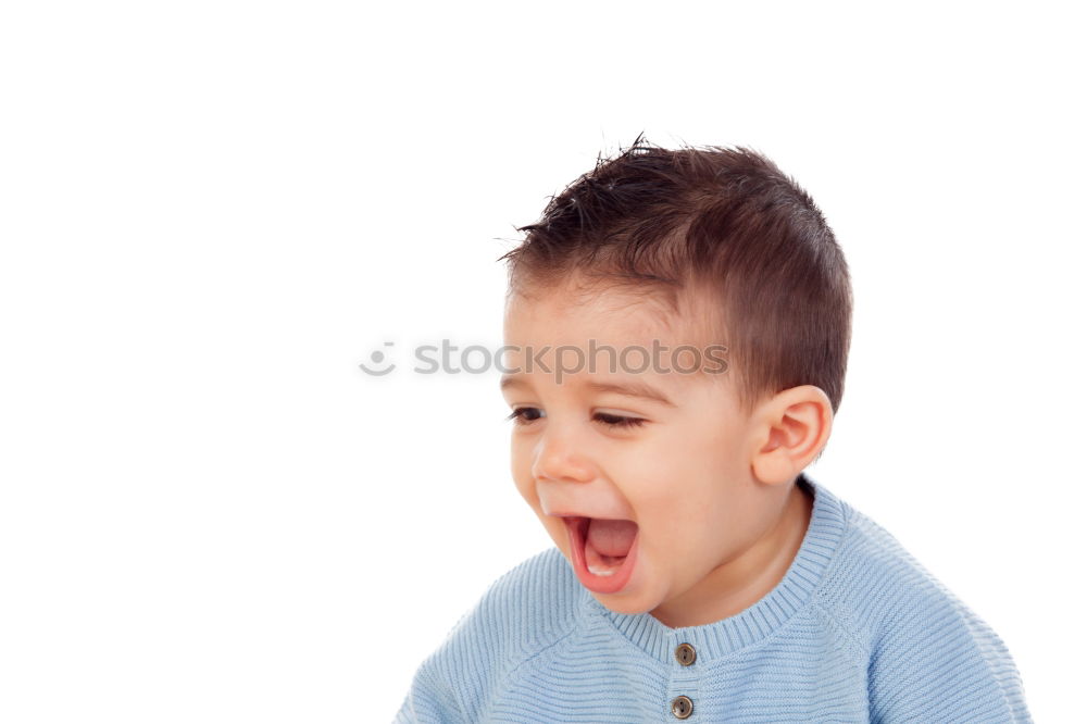 Similar – Close up face portrait little young asian boy