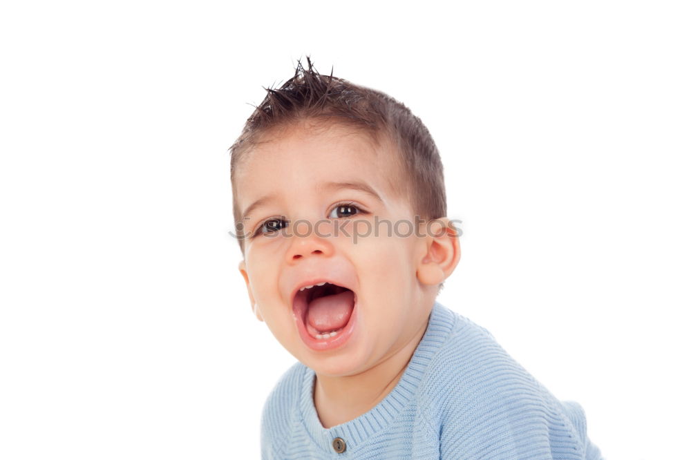 Similar – Close up face portrait little young asian boy