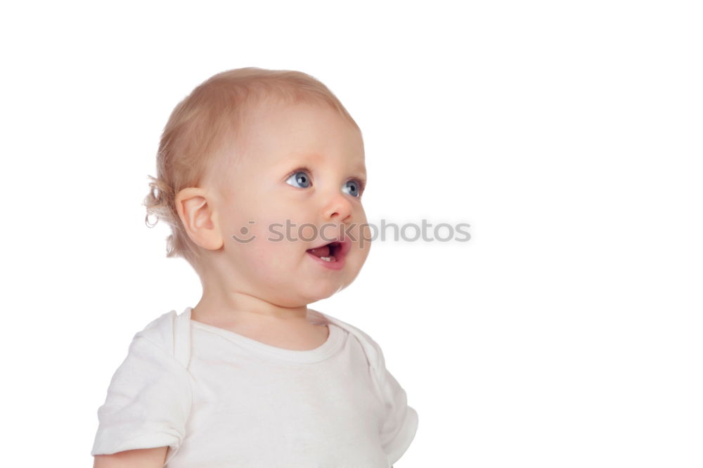 Similar – Amazed toddler in detail with open mouth and big eye