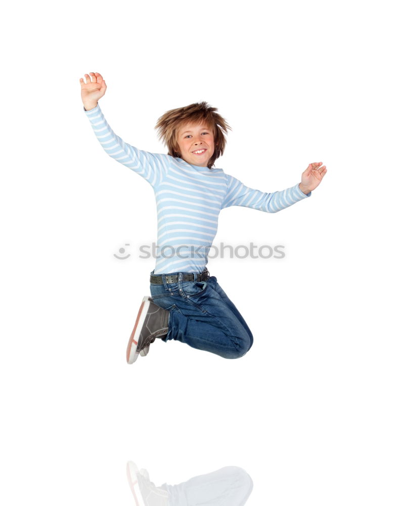 Similar – Image, Stock Photo Let me. Boy (child)