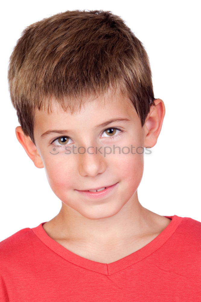 Similar – Beautiful little boy with red shirt