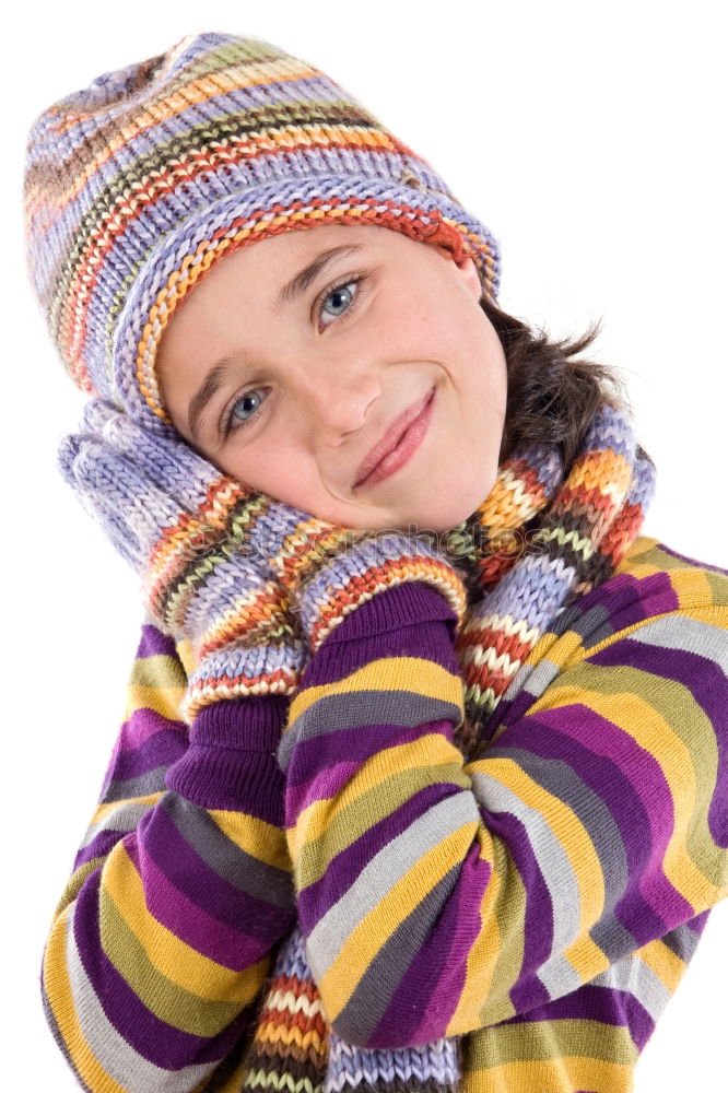 Image, Stock Photo Daddy’s scarf Masculine