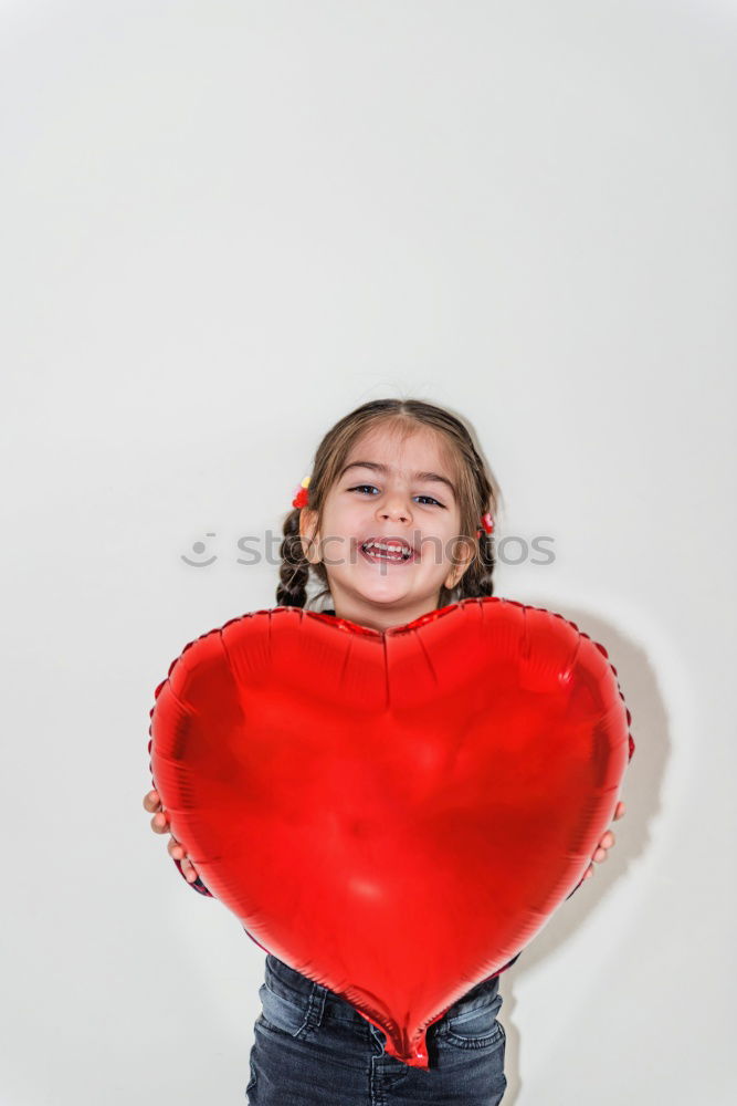 Image, Stock Photo 2 hearts