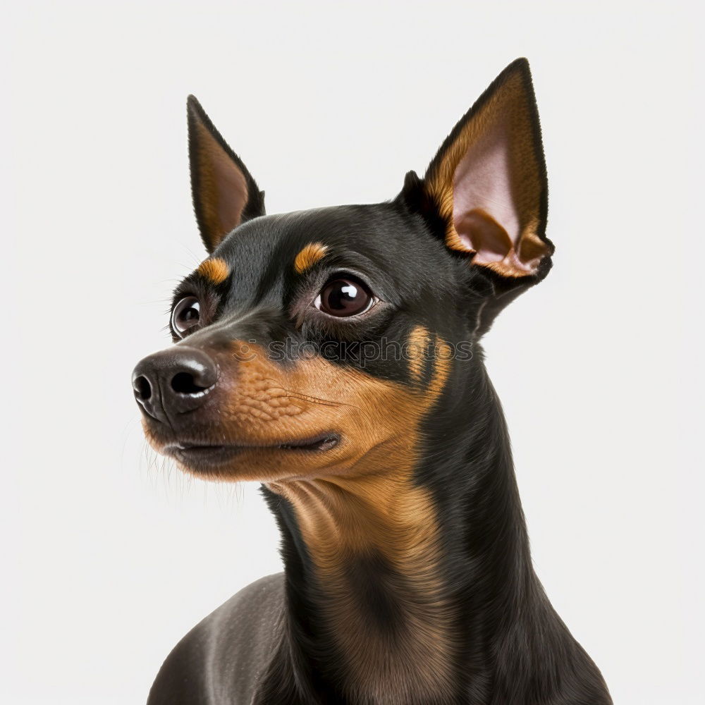 Similar – Boston Terrier Portrait