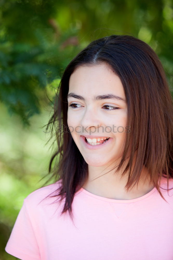 Similar – Image, Stock Photo Young Asian woman against the light