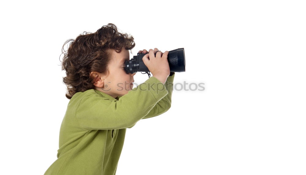 Similar – Image, Stock Photo discovery Student Camera