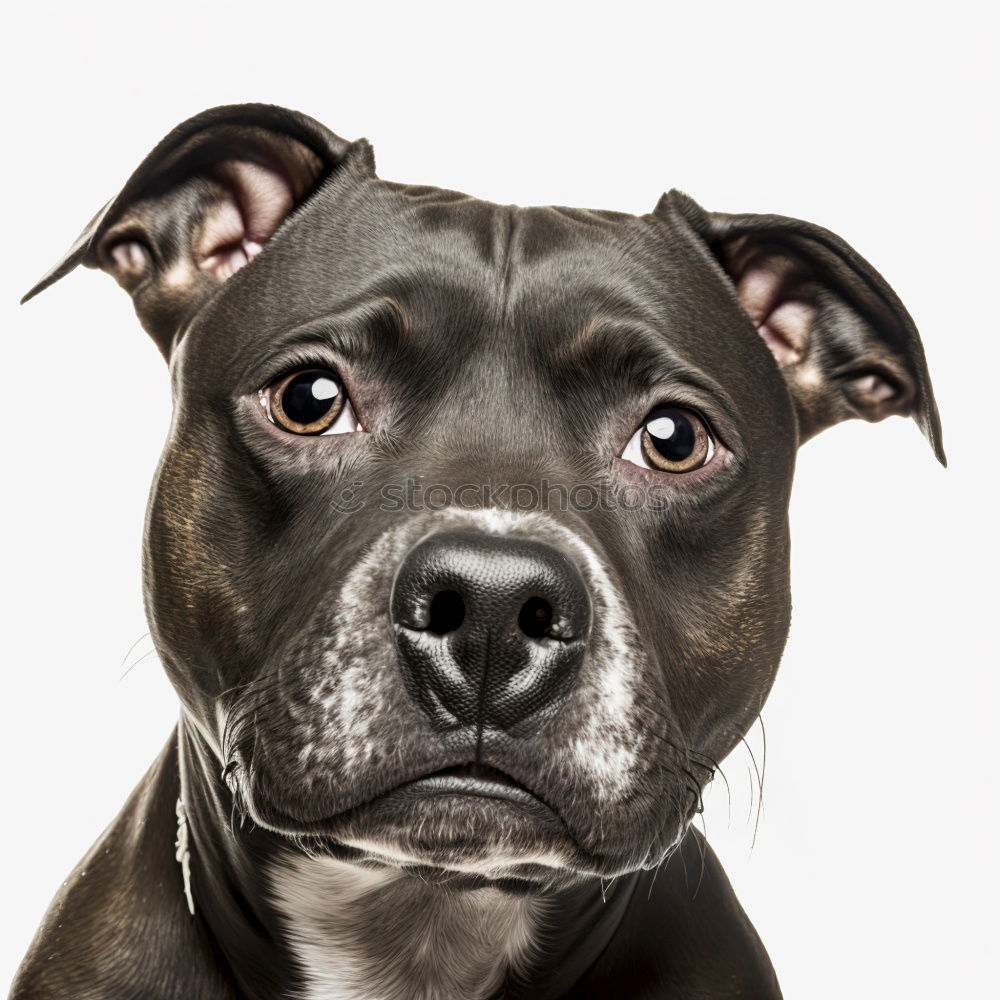 Similar – Boston Terrier Puppy Studio Portrait