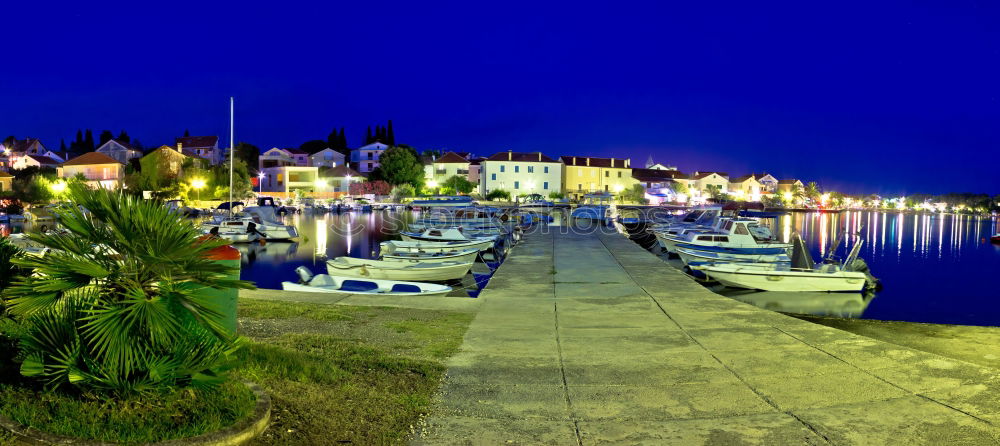 Similar – Image, Stock Photo Summer evening in the harbour…