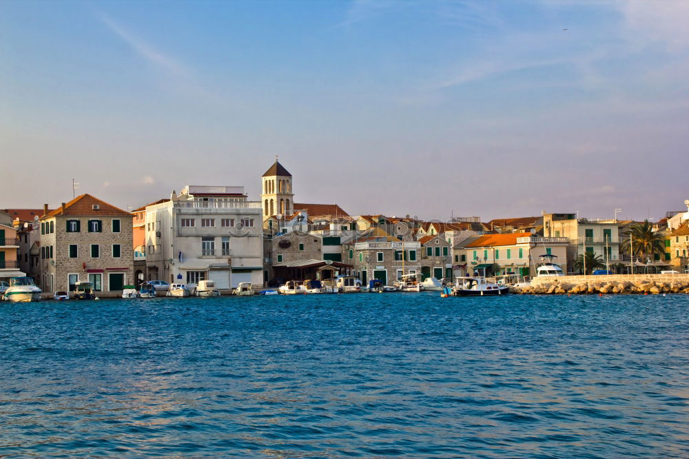 Similar – Rovinj or Rovigno in Croatia in the late afternoon