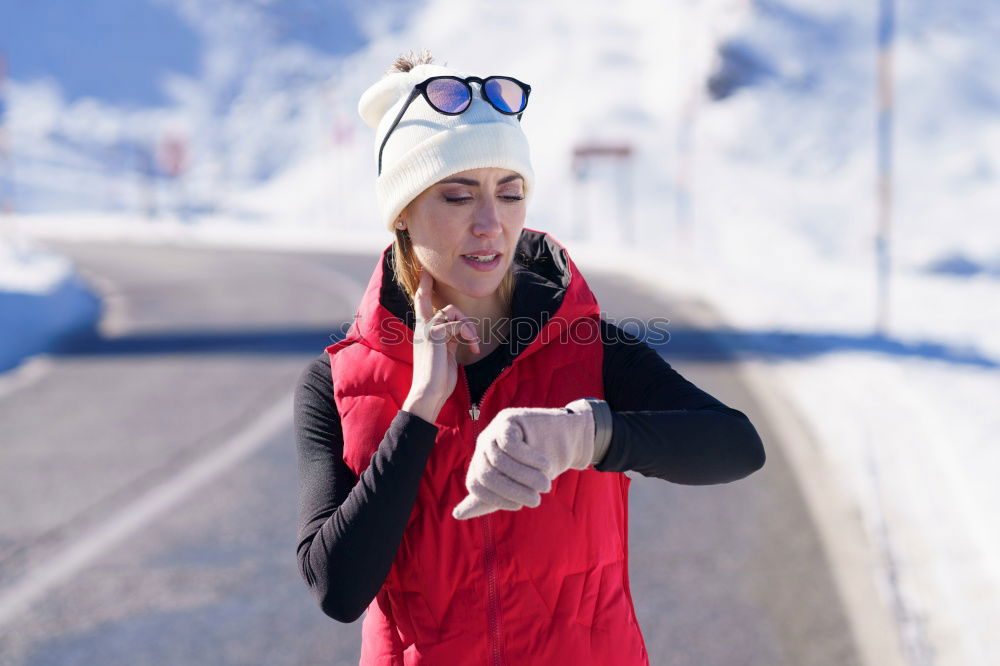 Similar – Image, Stock Photo Boy during the trip in the wintertime