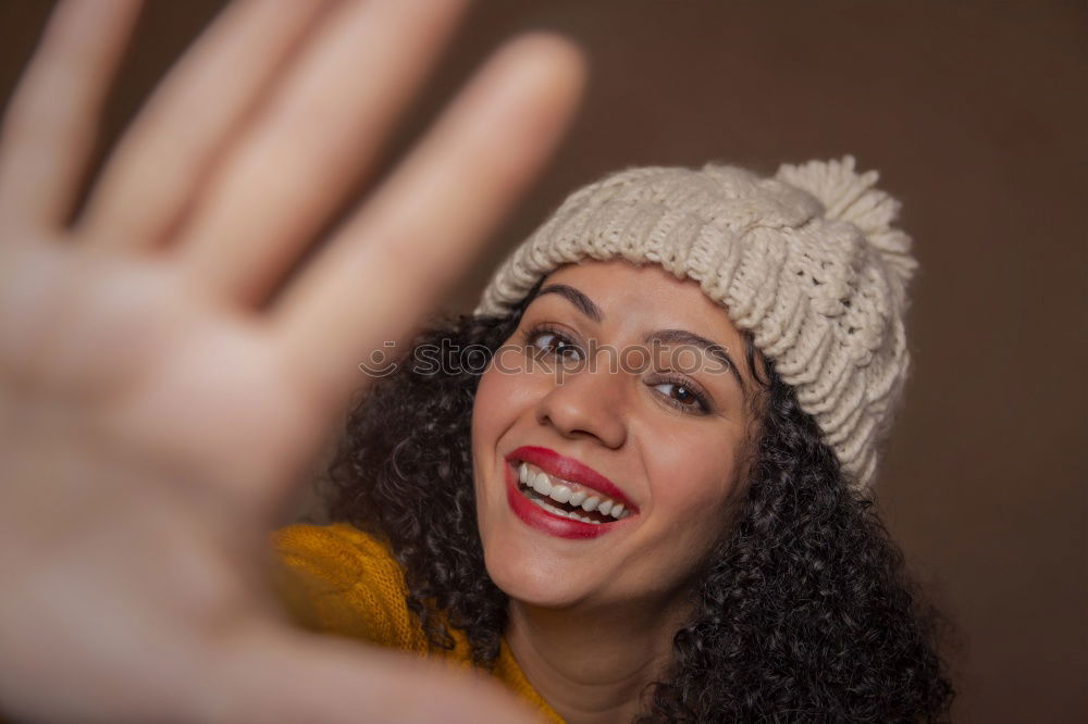 Similar – Image, Stock Photo Furious girl posing with silverware