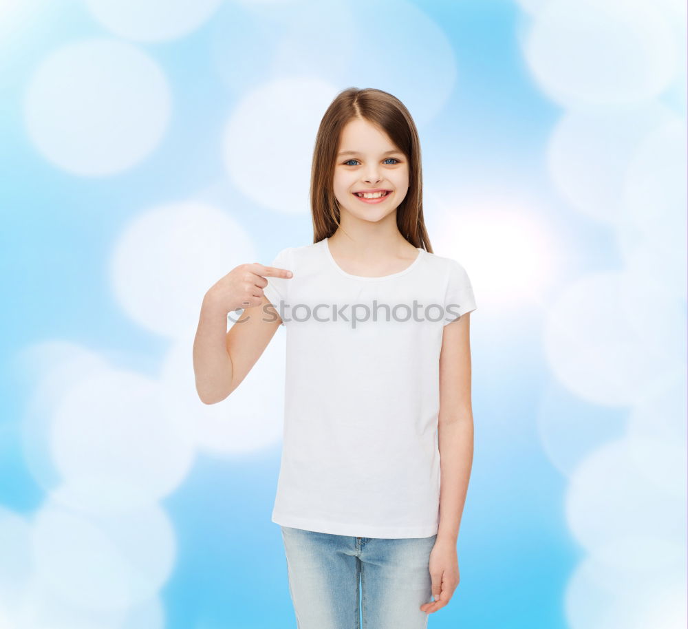 Close shot of girl using a mobile device