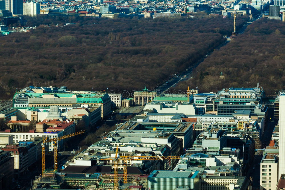 Similar – Straße des 17 Juni mit Blick auf die Siegessäule