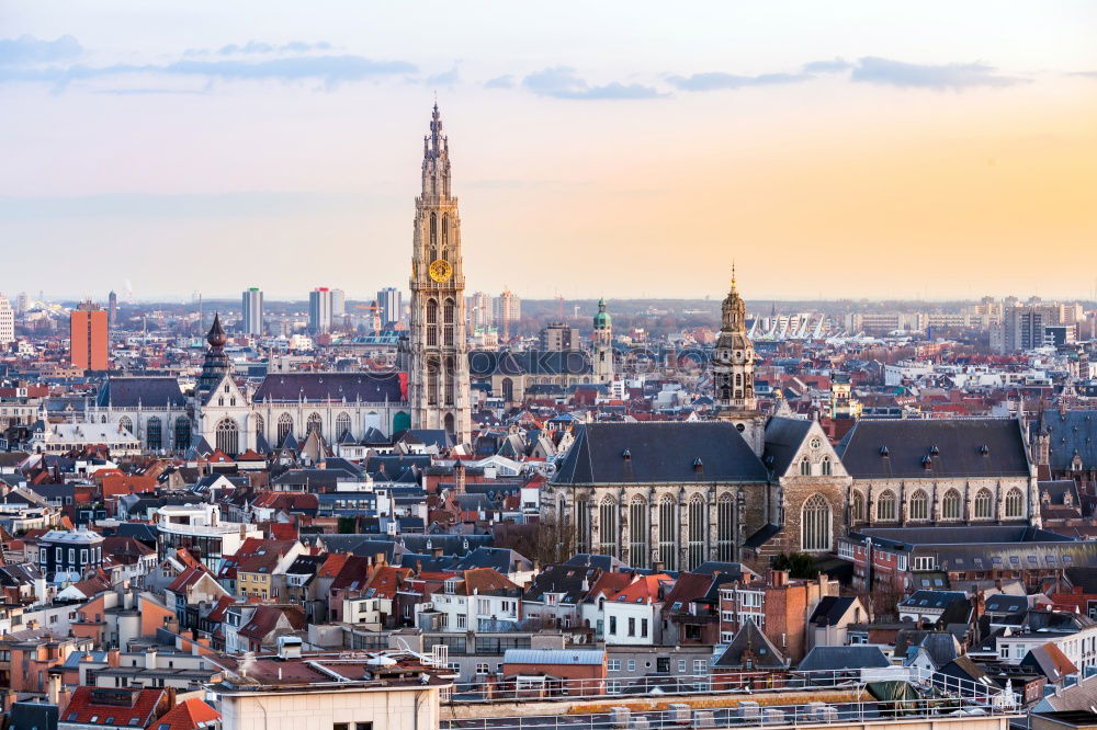 Similar – Above the roofs of Amsterdam