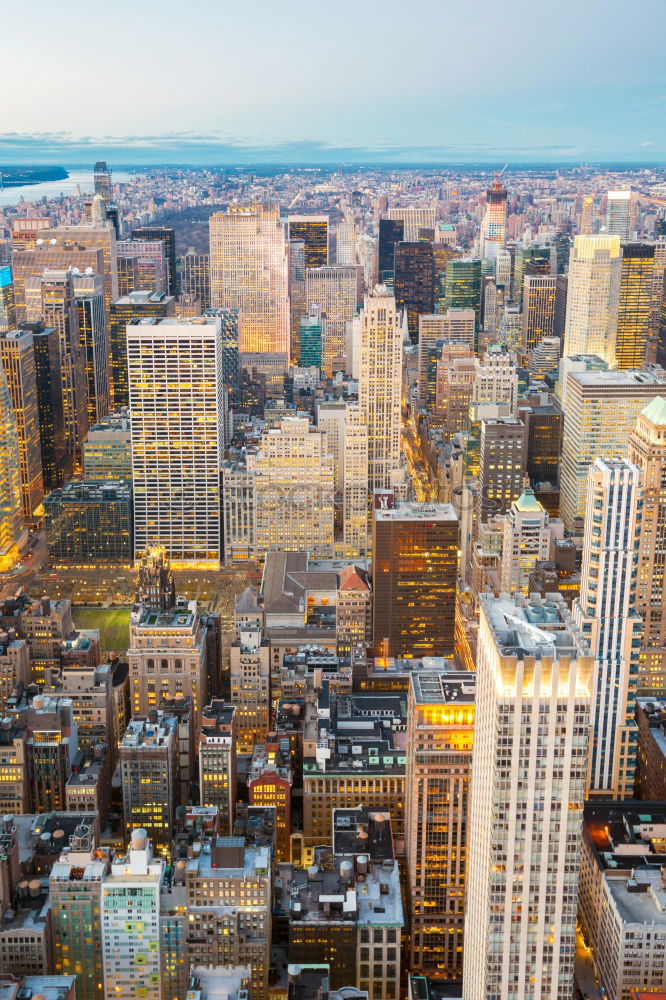 Similar – View from Rockefeller Center to Central Park, New York City